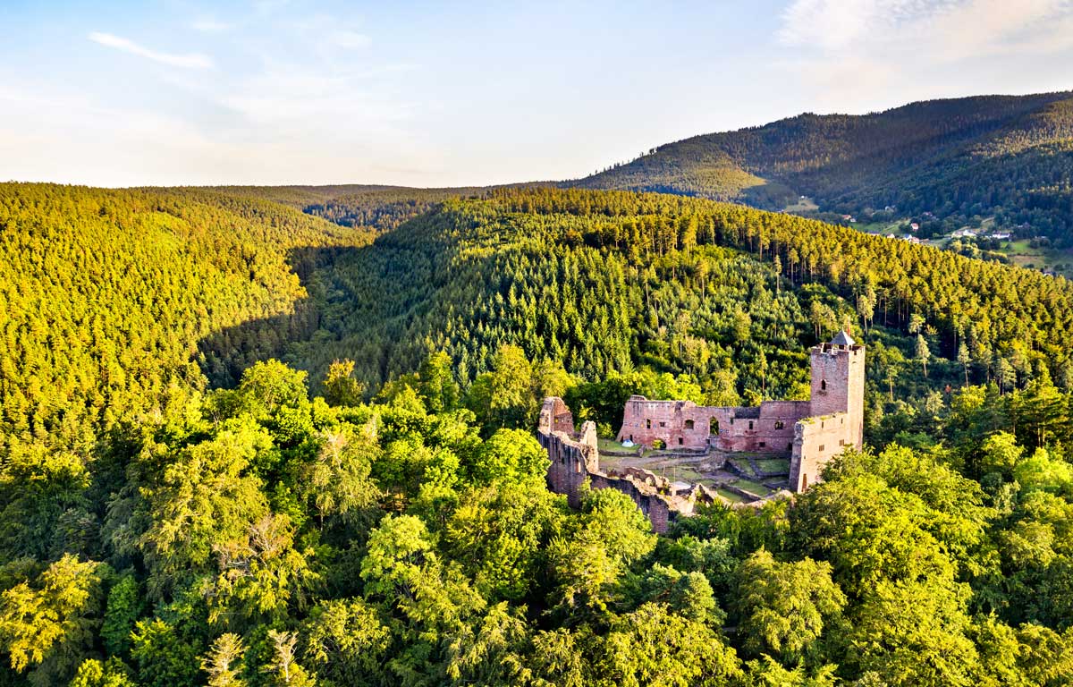 Les châteaux forts d’Alsace
